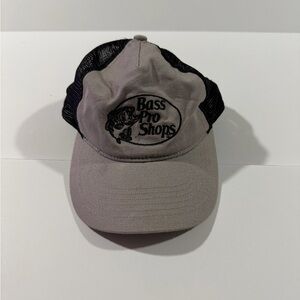Bass Pro Shops Taupe and Black Mesh Cap